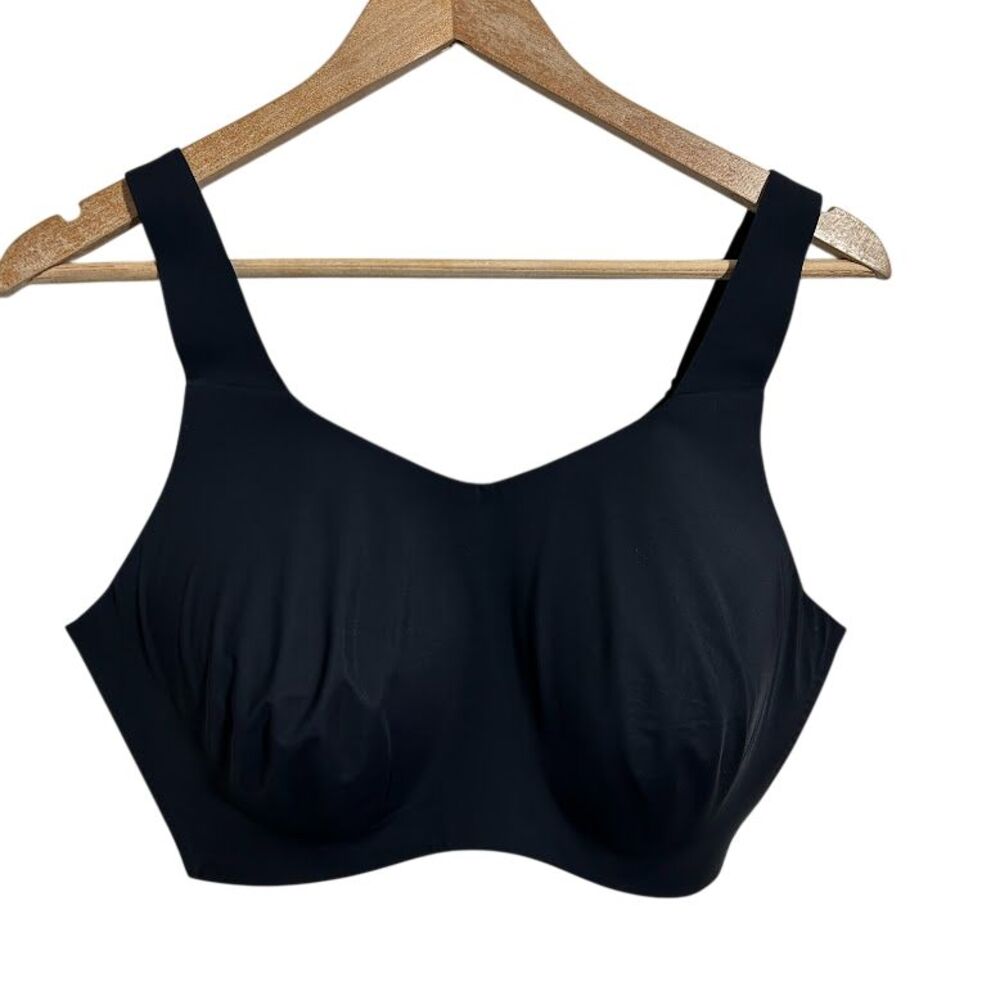 Knix Catalyst Sports Bra Women's 7+ E/DDD/F Wireless High Support Black